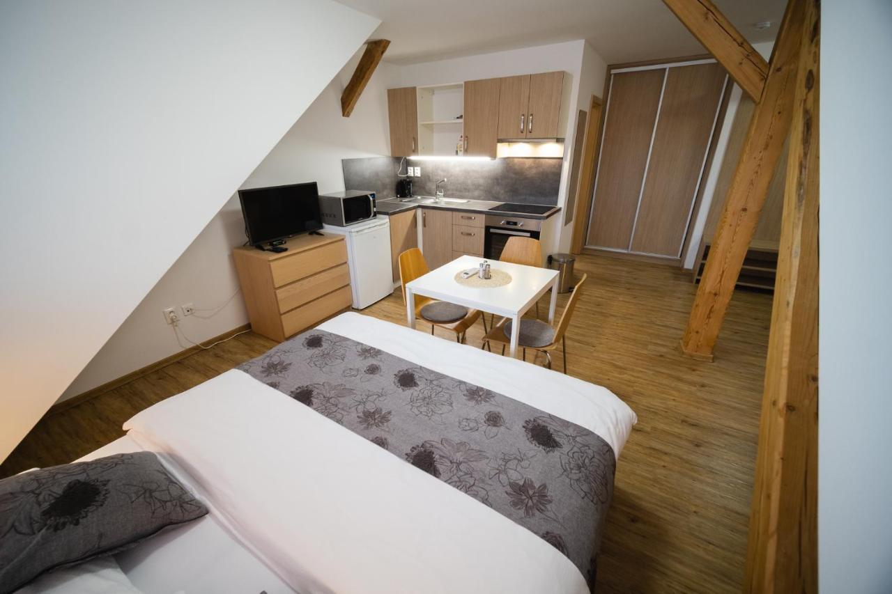 Apartmany 21 Trebon Bagian luar foto